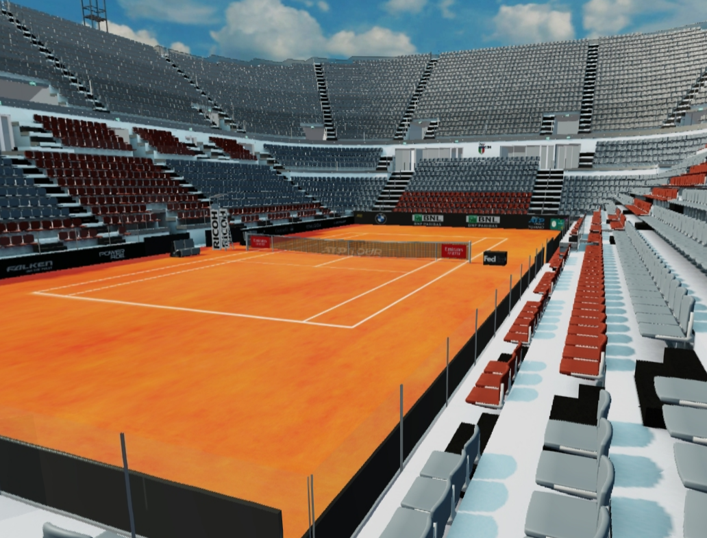 Rome Masters 2024 Packages | Courtside Hospitality